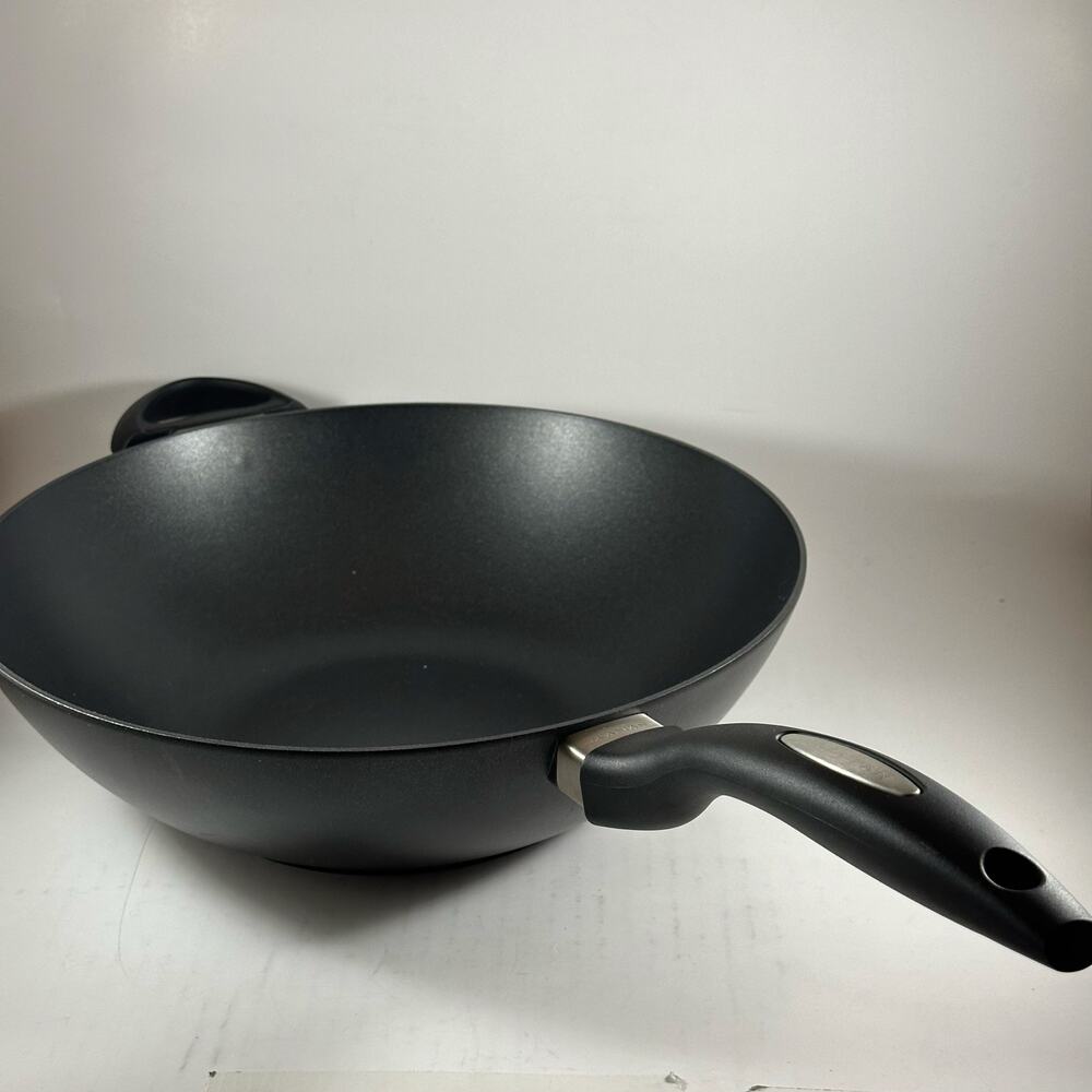 Scanpan es-5 12” NonStick Wok Stratanium Made In Denmark